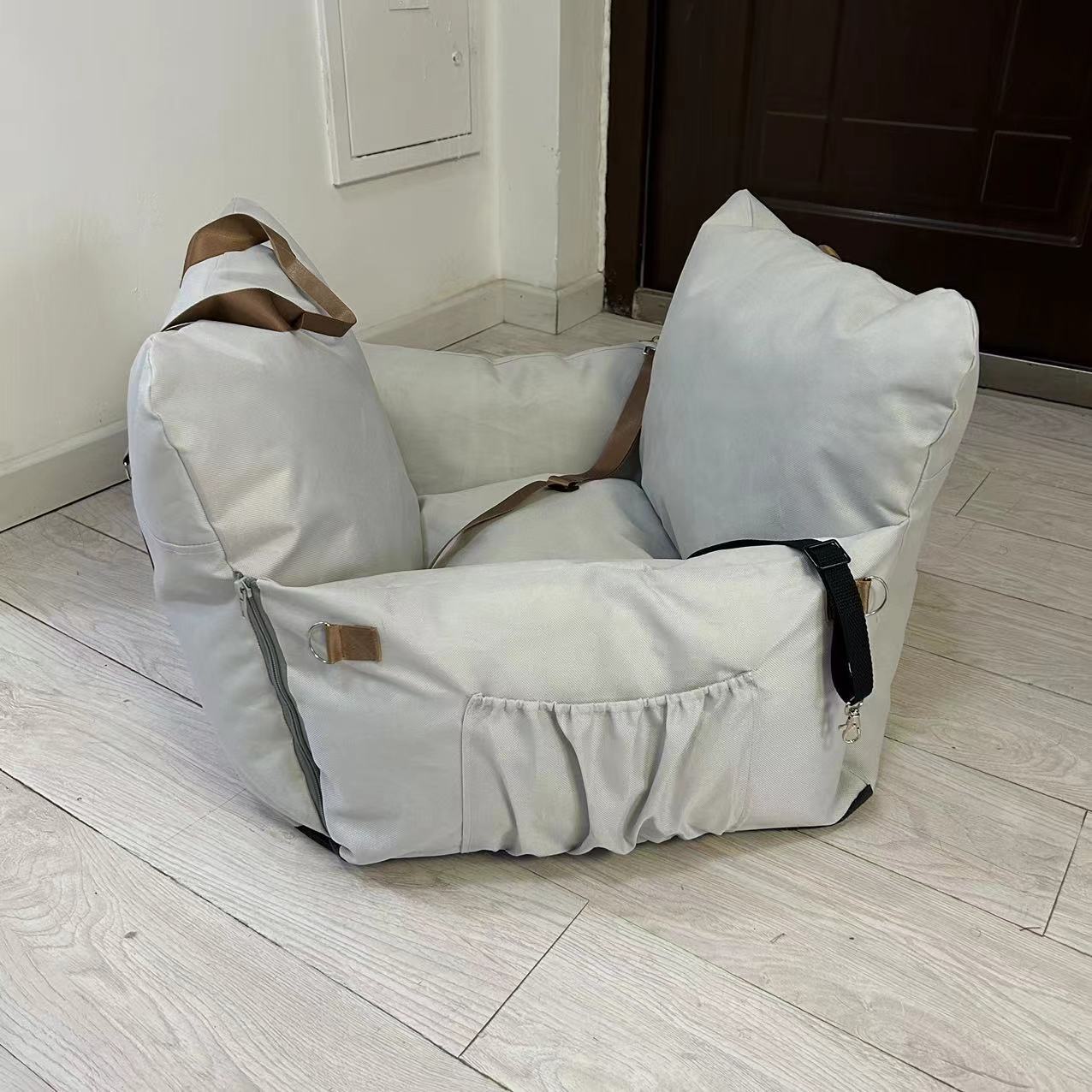 Foldable Car Seat with Storage — Travel view 5