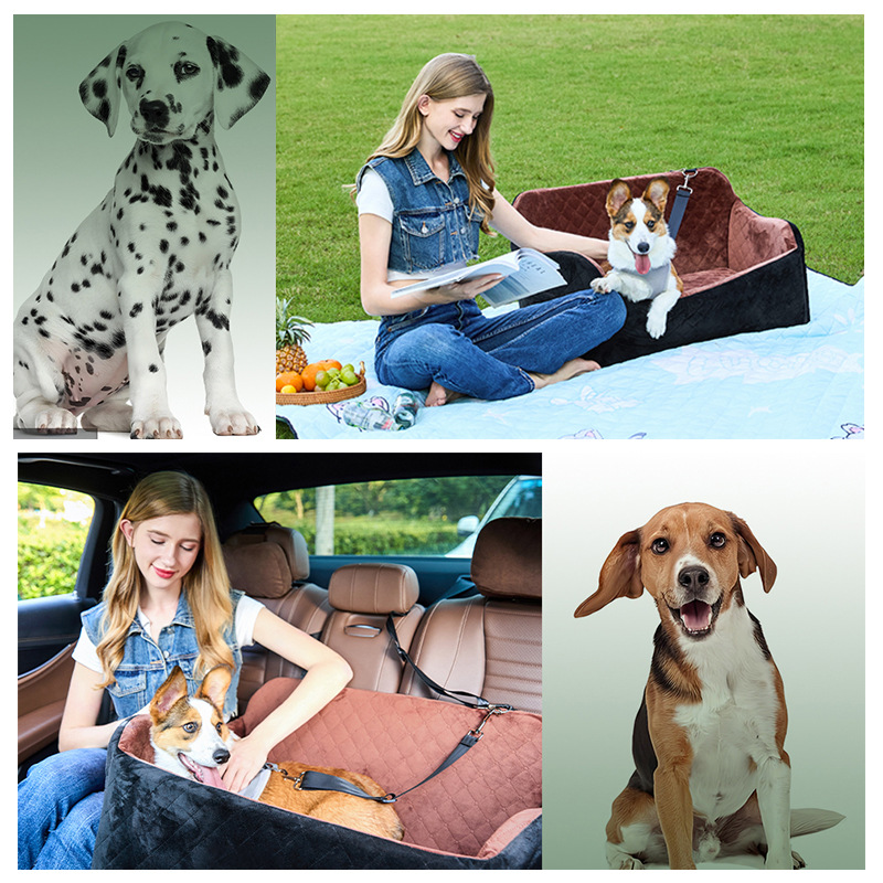 Full Rear Bench Dog Seat — Large Dogs view 3