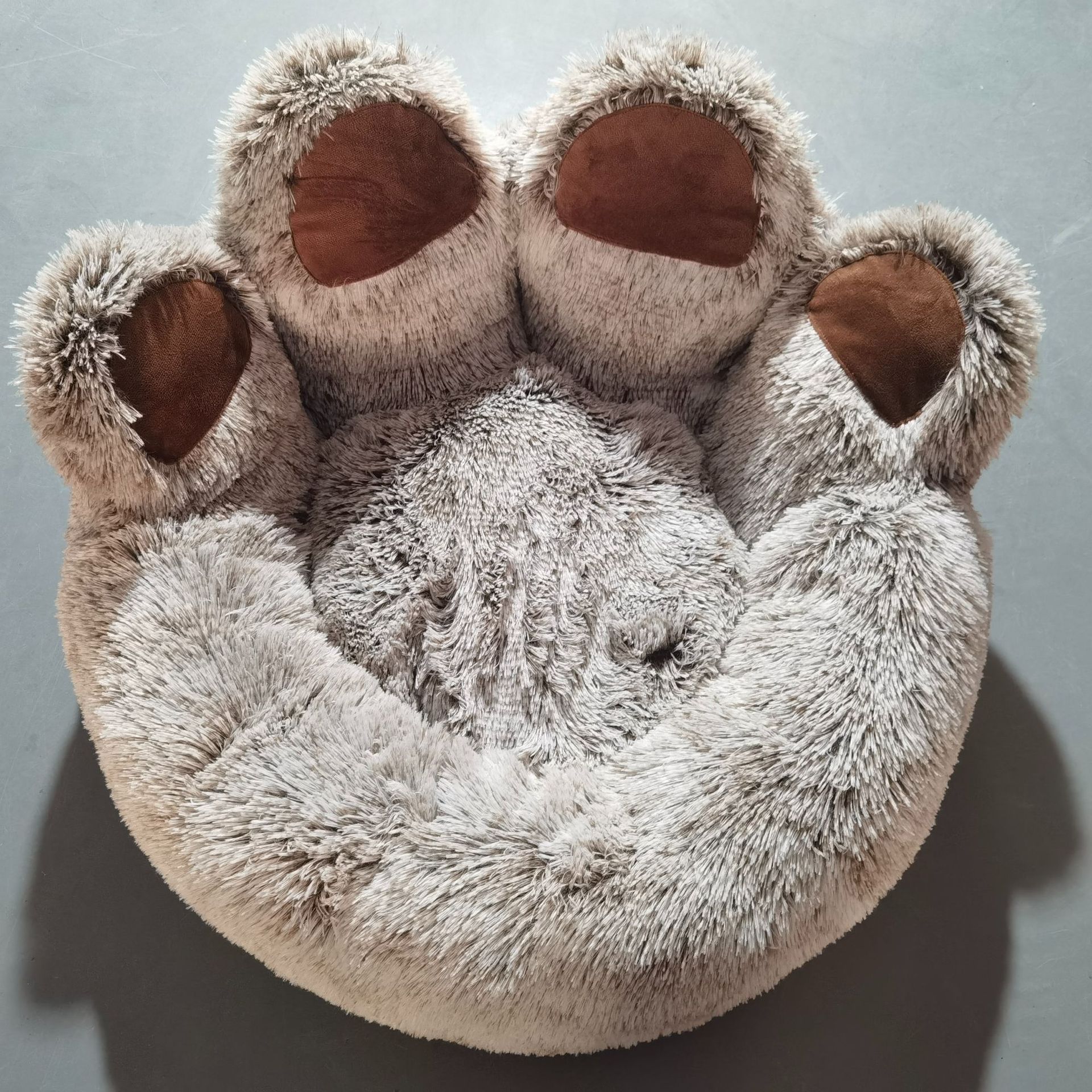 Bolster Dog Bed — Enclosed Warm view 3