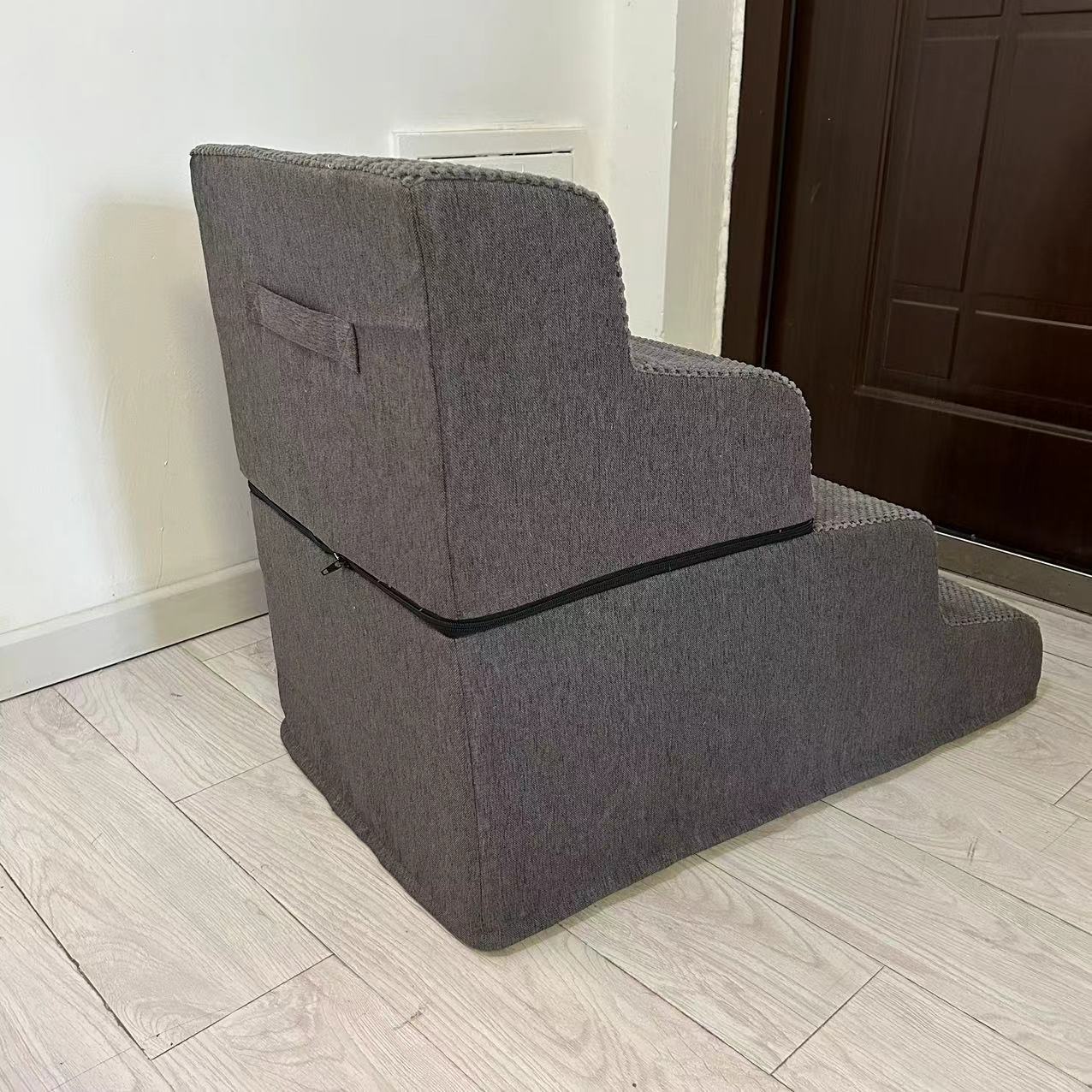 Adjustable 2+2 Pet Stairs — Foldable view 5